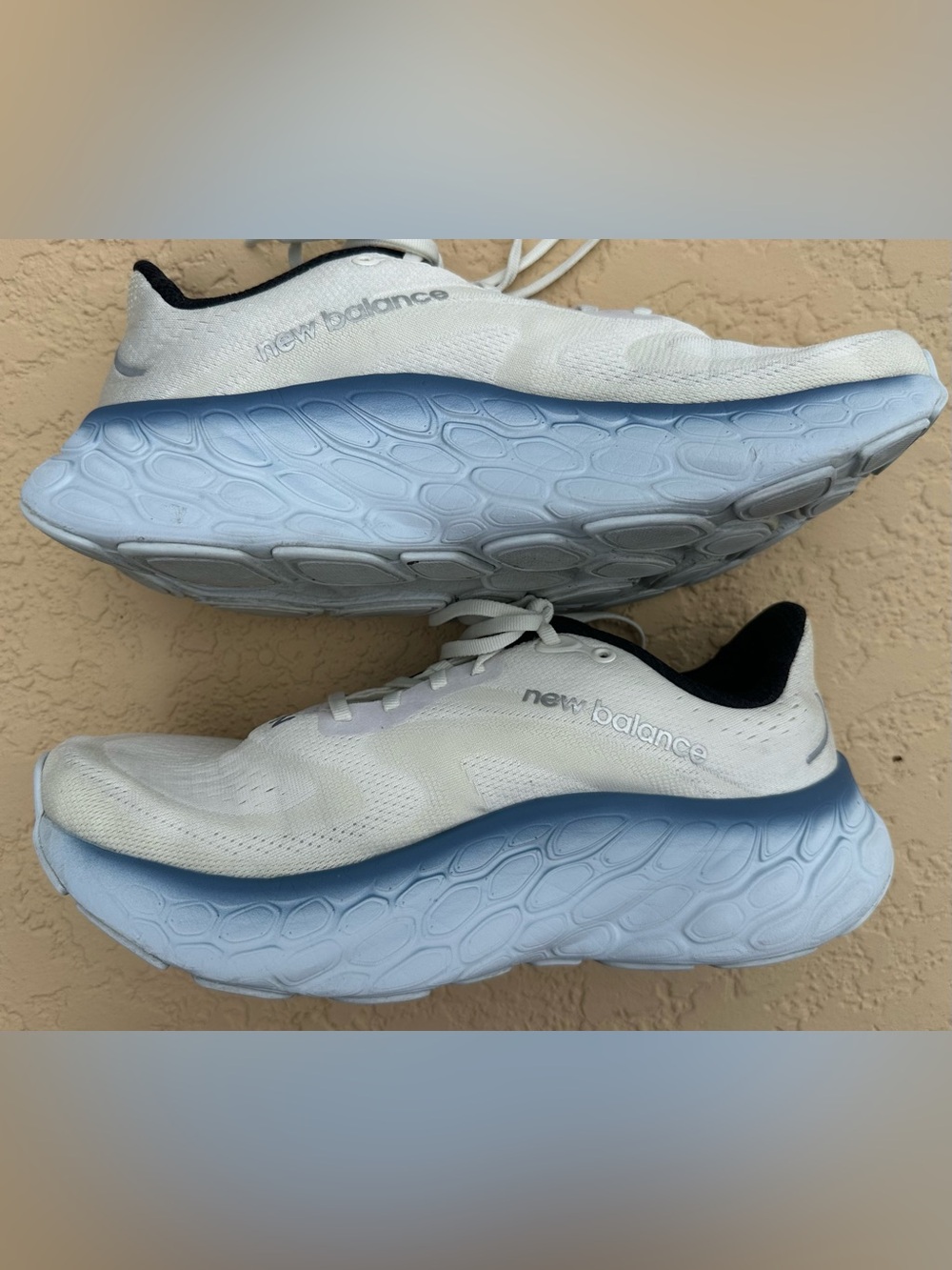 NEW BALANCE FRESH FOAM X MORE V4 ICE BLUE RUNNING SHOES MMORCU4 SIZE 11.5 - Picture 9 of 15